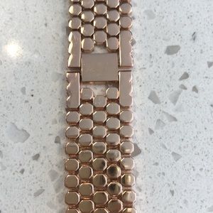 New Rose Gold Stainless Steel Apple Watch Band